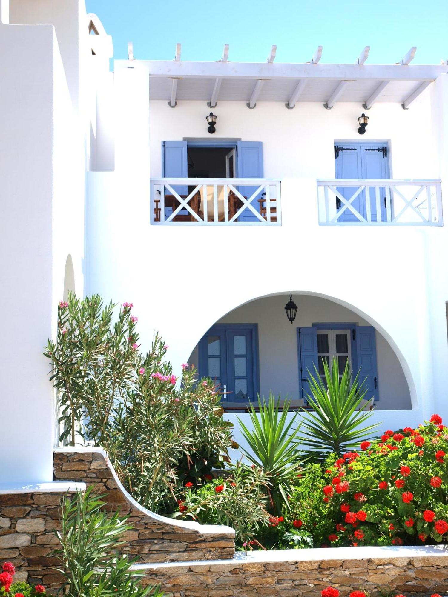 Island House Mare Apartment Mylopotas Bagian luar foto
